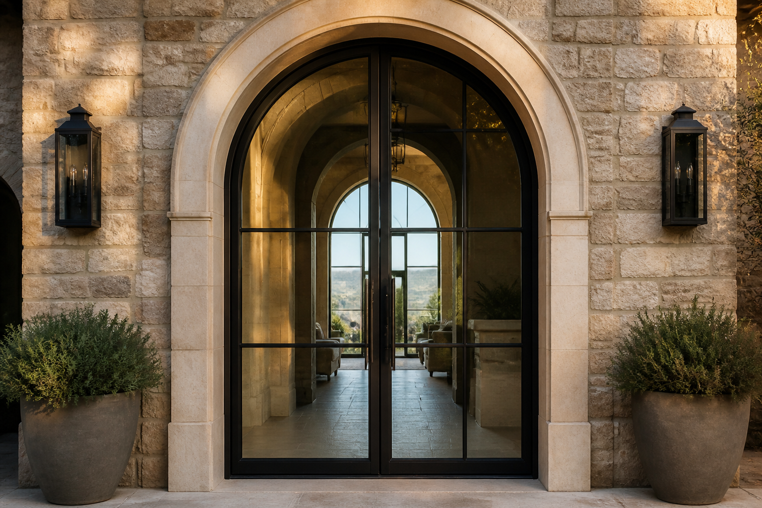 VLX 100 Arched / Custom Door in Opa-locka, FL | Sightline Windows & Doors Opa-locka - detail 3