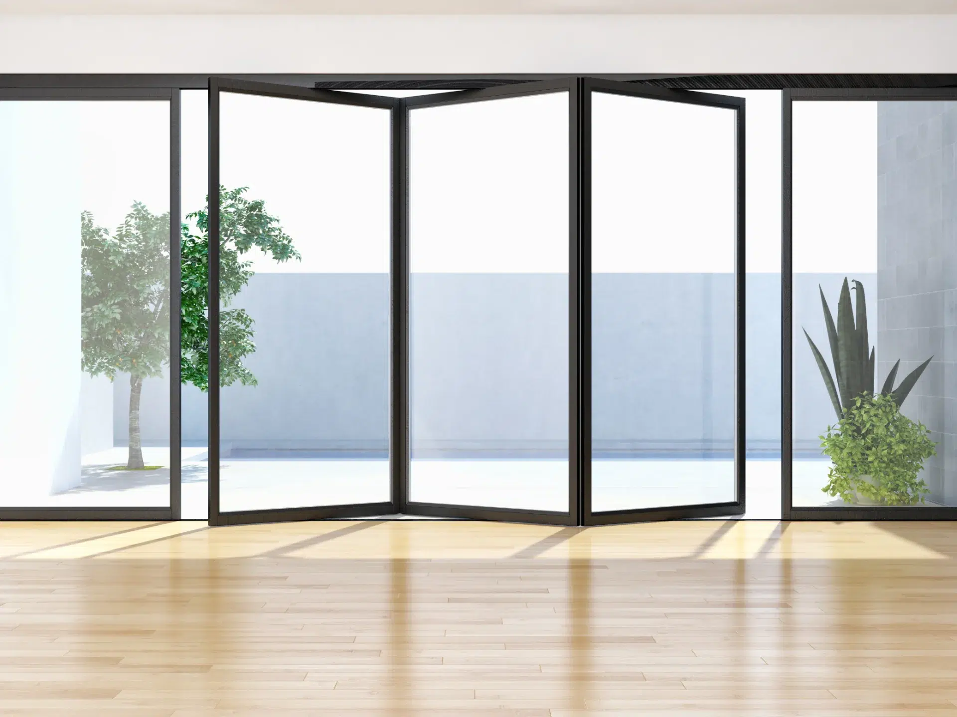VLX 100 Bifold / Folding Door in Opa-locka, FL | Sightline Windows & Doors Opa-locka - detail 1